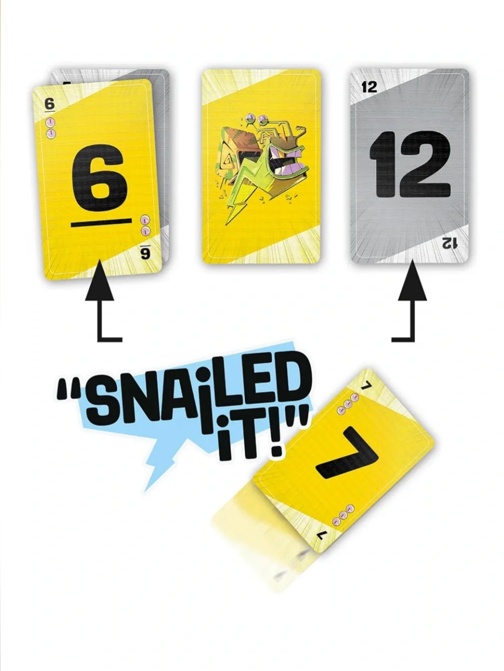 🐌 HASBRO Snailed It! Fast-Paced Family Card Game Ages 8+ NWT 🎴